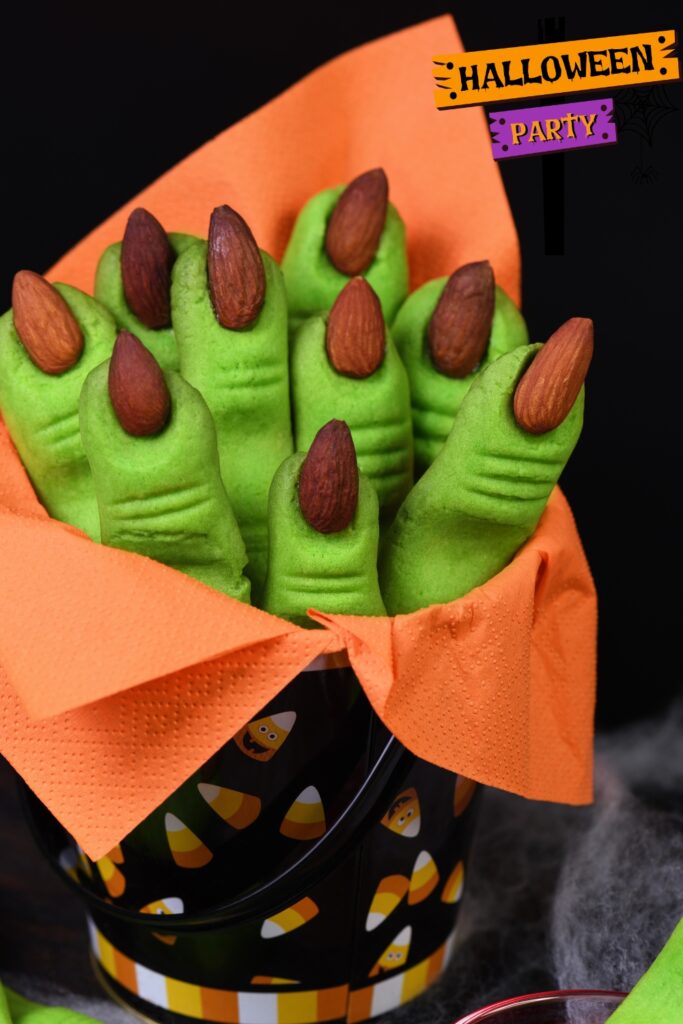 Halloween Witch Finger Cookies