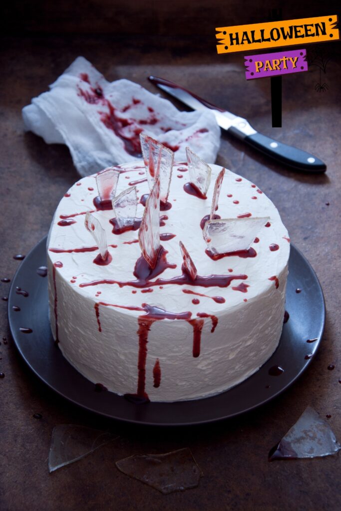 Halloween Vampire Cake