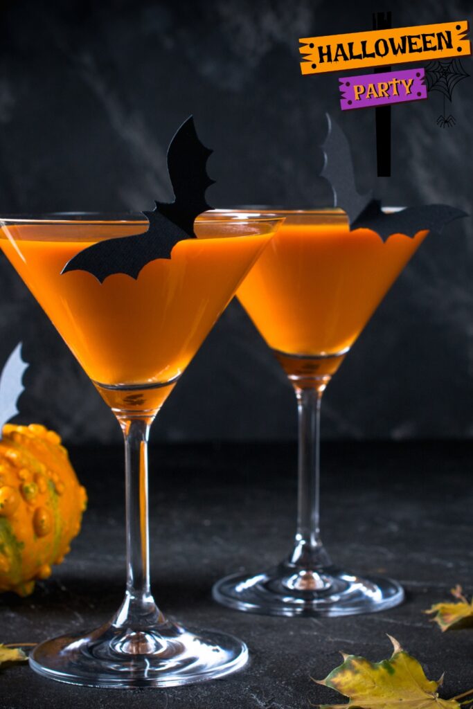 Halloween Pumpkin Orange Cocktail