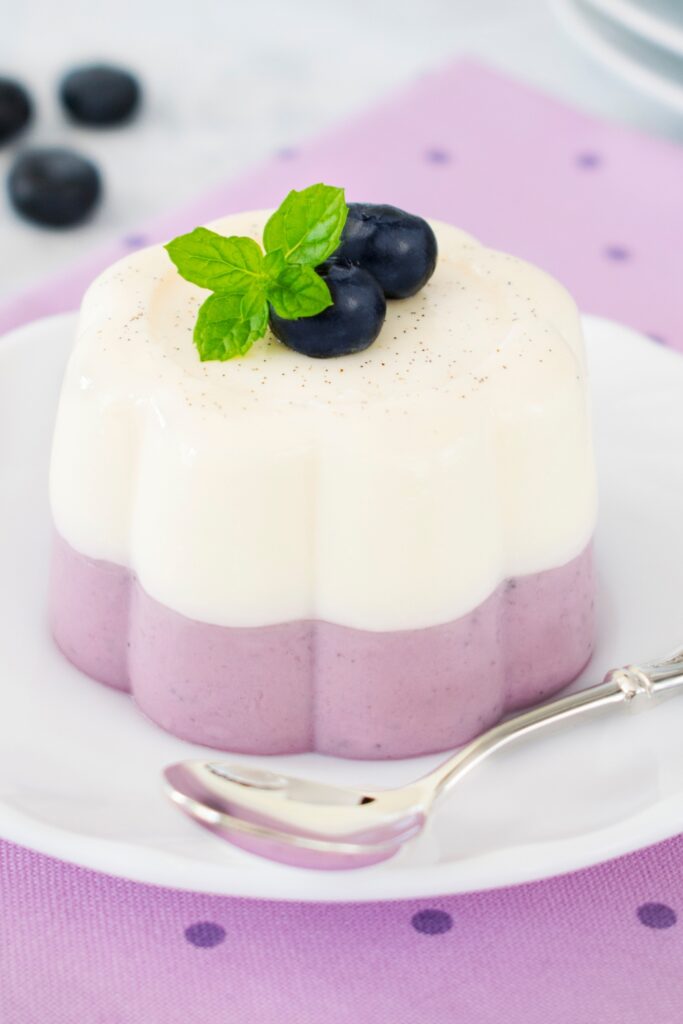 Blueberry Panna Cotta Recipe