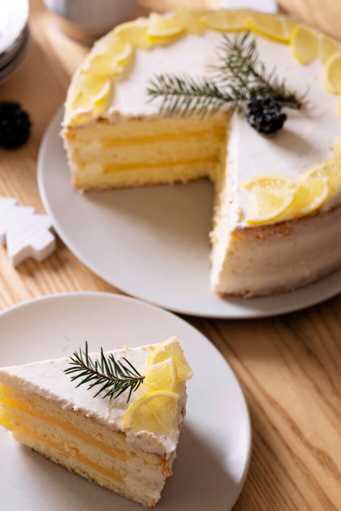 Christmas Lemon Cake