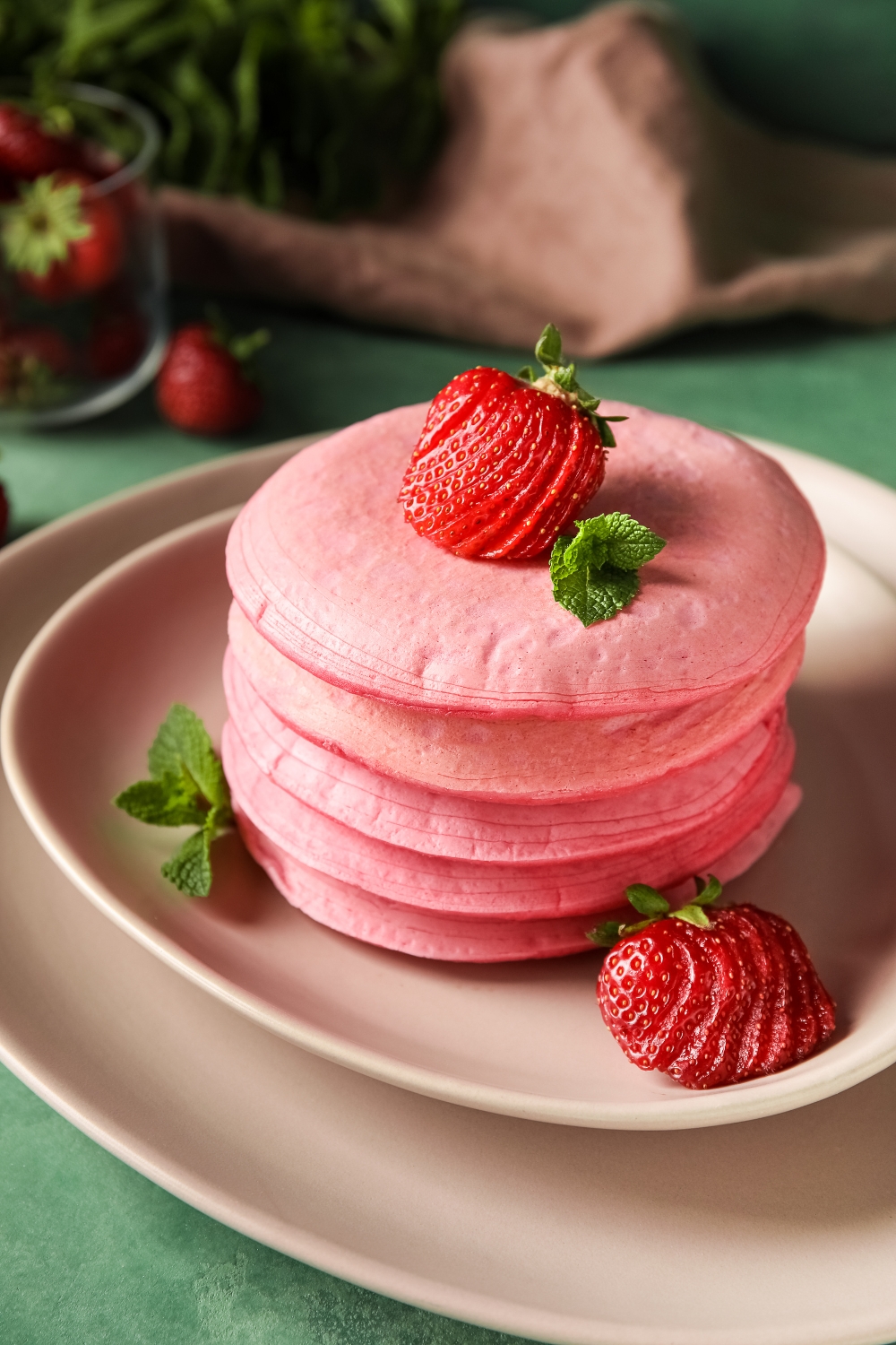 Strawberry Pancakes Recipe