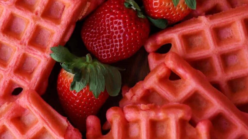 Strawberry Waffles Recipe