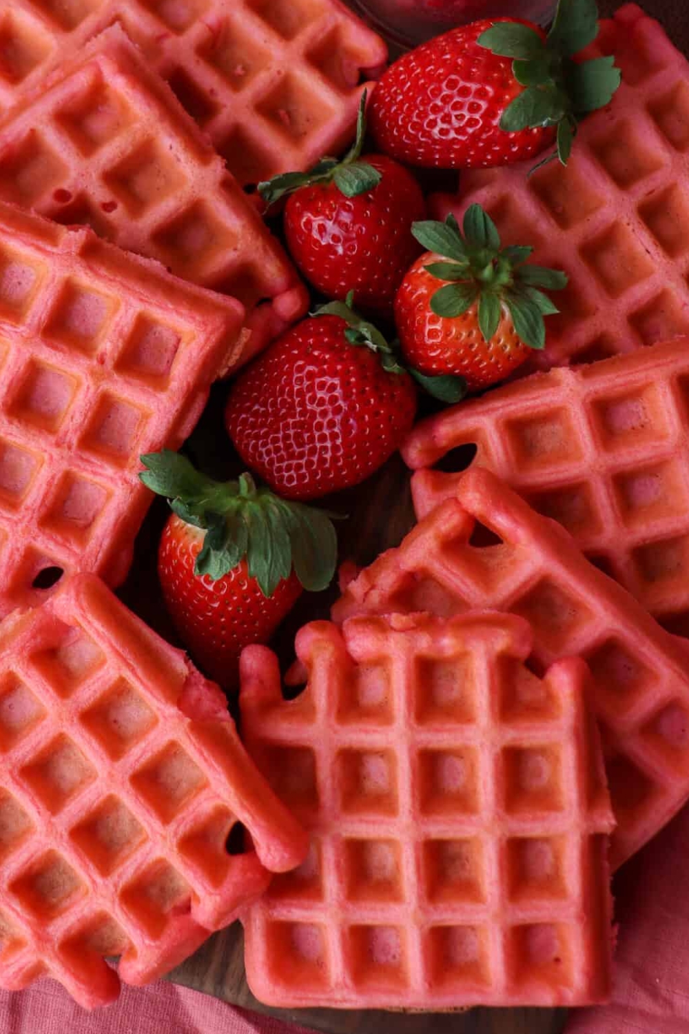 Strawberry Waffles Recipe