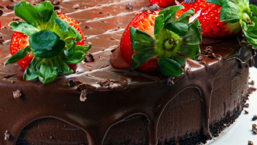 Strawberry Chocolate Cake