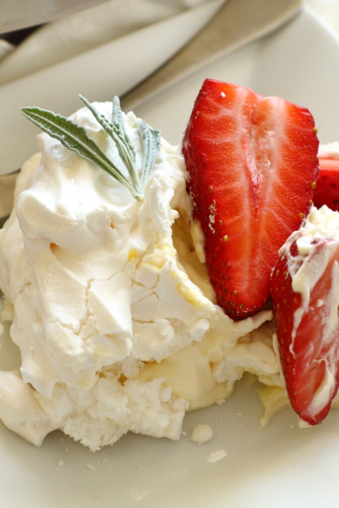 Strawberry Pavlova