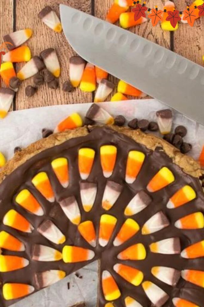 Thanksgiving Cookie Cake