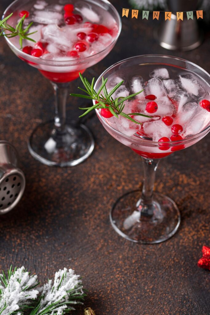 Thanksgiving Cranberry Martini