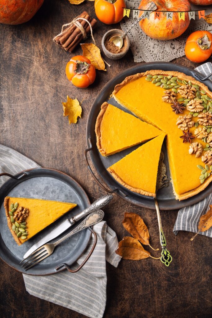 Thanksgiving Pumpkin Pie