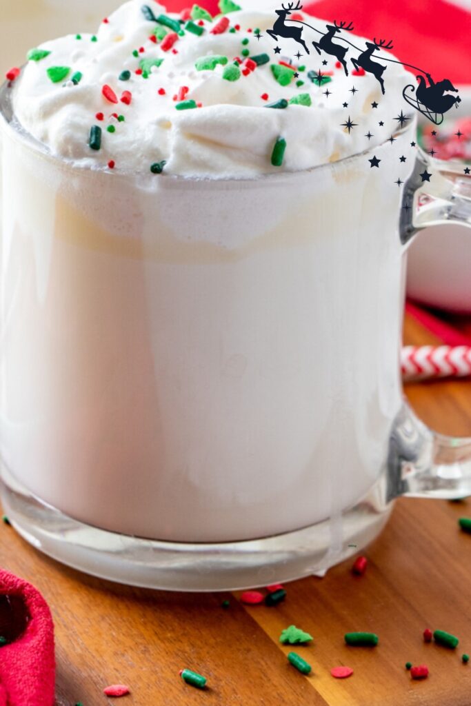 Christmas White Hot Chocolate