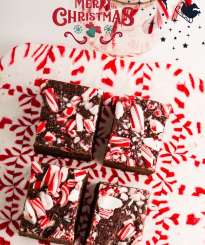 Christmas Peppermint Fudge