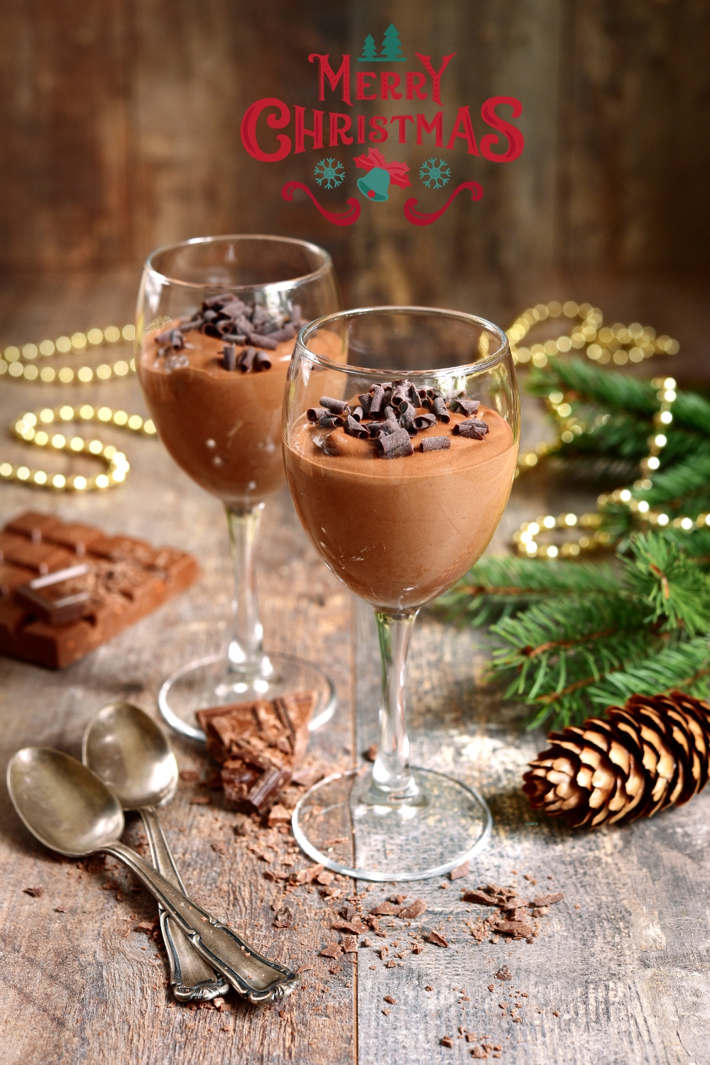 Christmas Chocolate Mousse