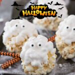 Halloween Ghost Popcorn Balls