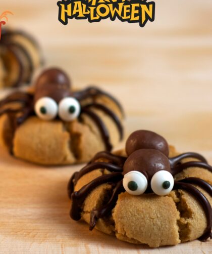 Halloween Spider Cookies