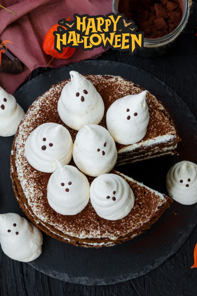 Halloween Ghost Cake