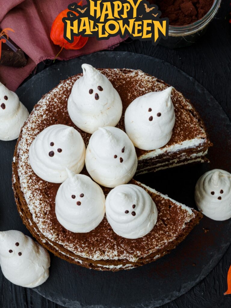 Halloween Ghost Cake