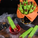 Halloween Witch Finger Cookies