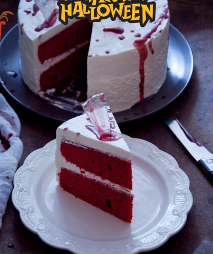 Halloween Vampire Cake