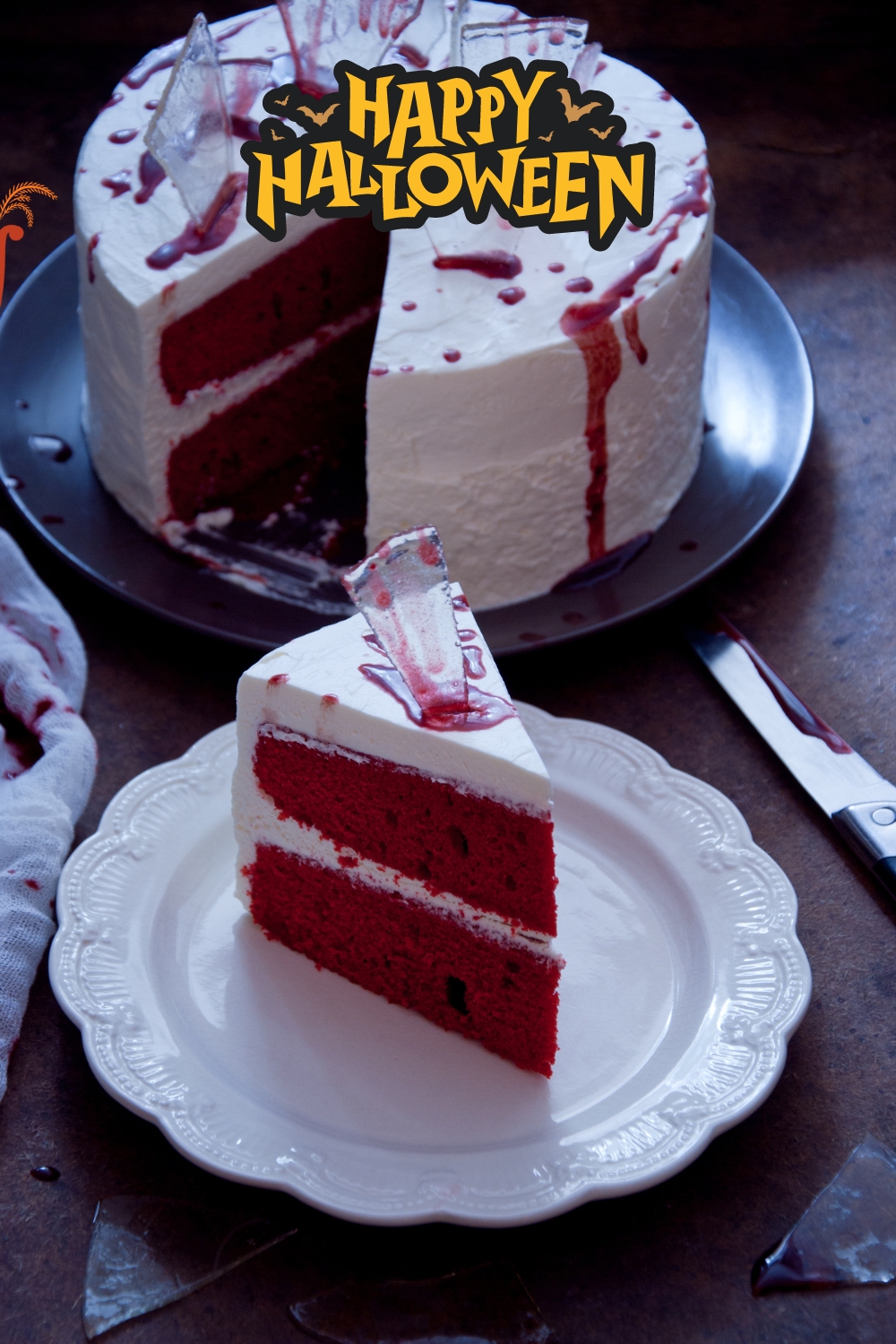 Halloween Vampire Cake