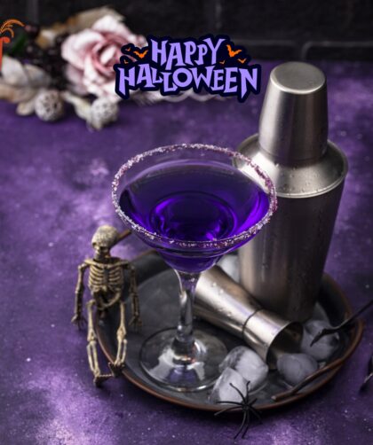 Halloween Purple Margarita