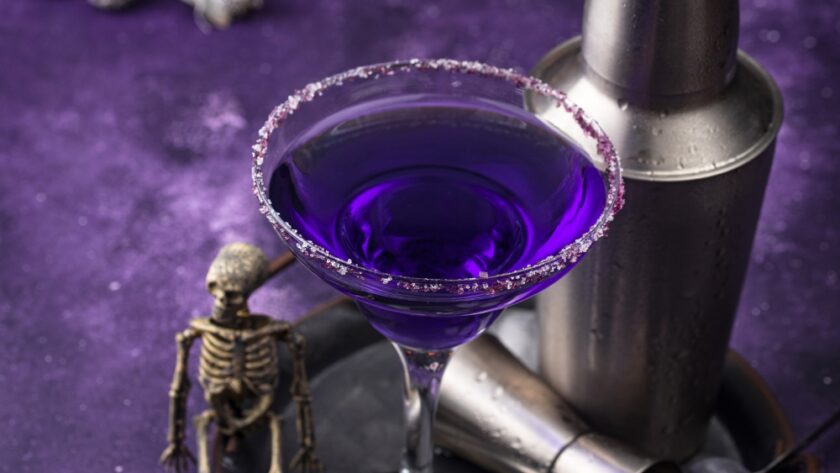 Halloween Purple Margarita