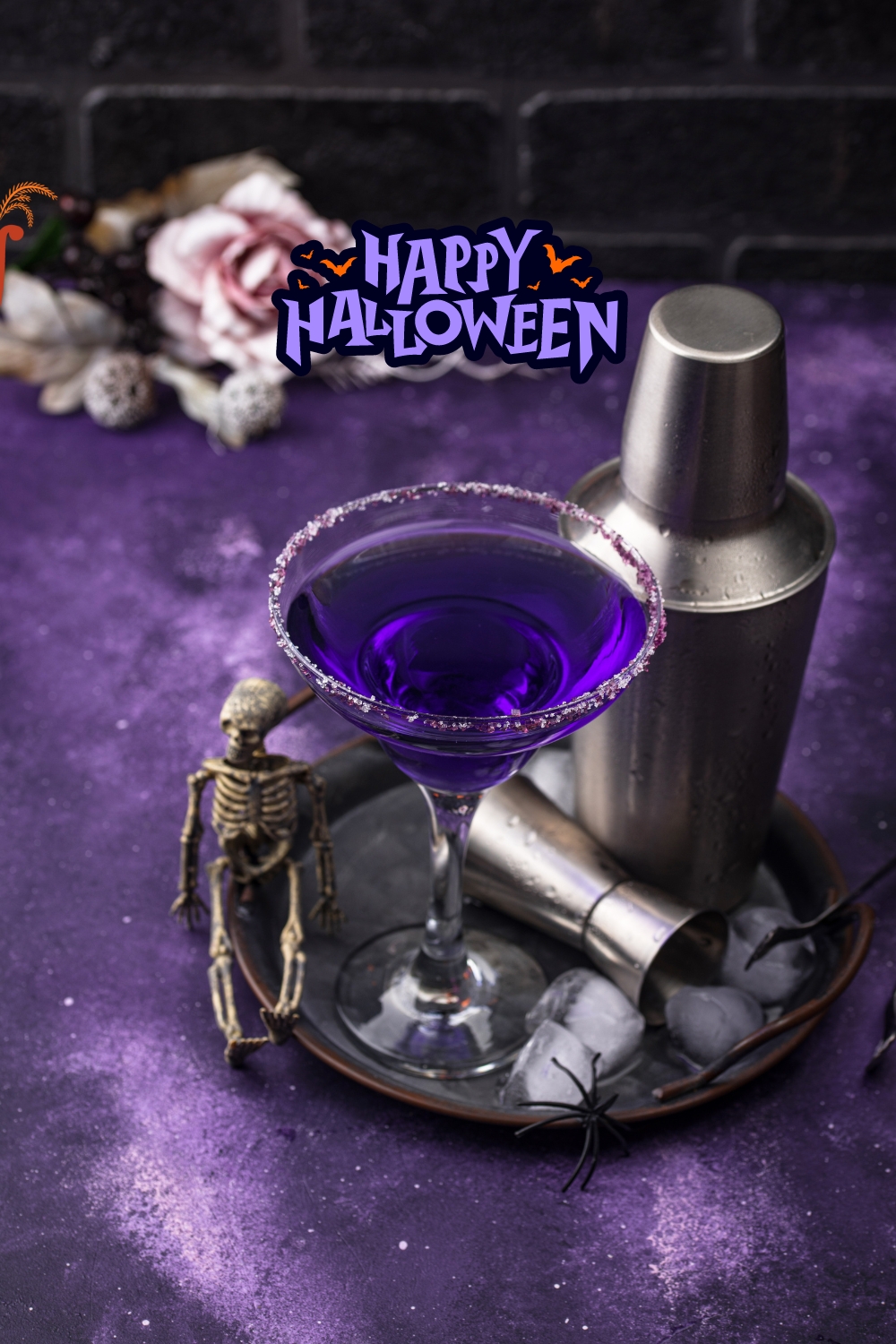 Halloween Purple Margarita 