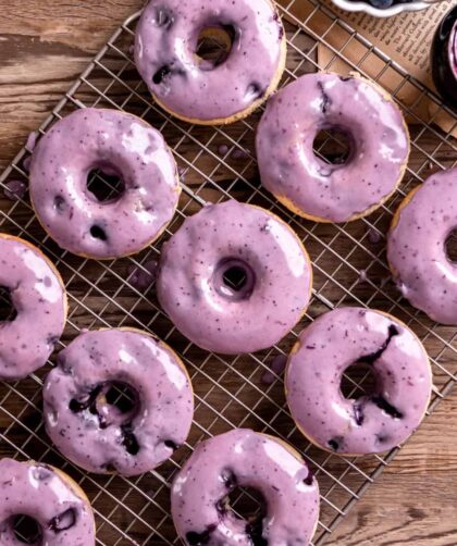 Baked Blueberry Donuts Recipe