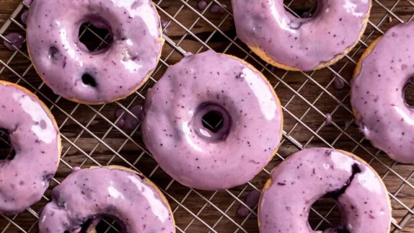 Baked Blueberry Donuts Recipe