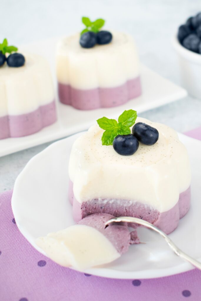 Blueberry Panna Cotta Recipe