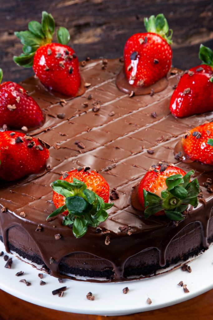 Strawberry Chocolate Cake