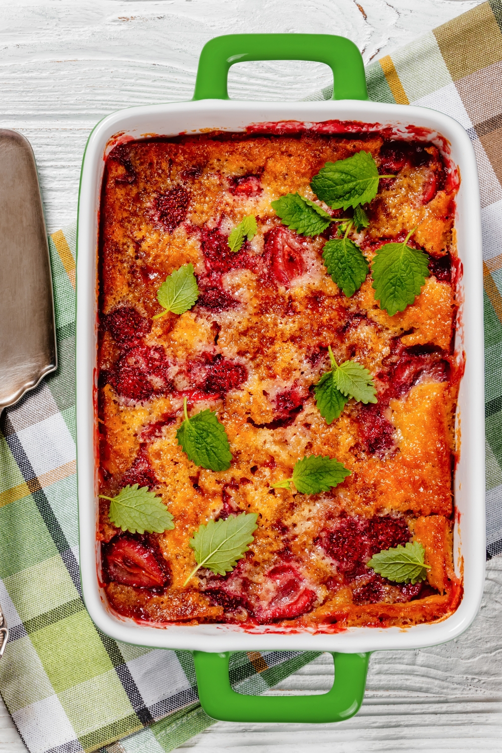 Easy Strawberry Cobbler