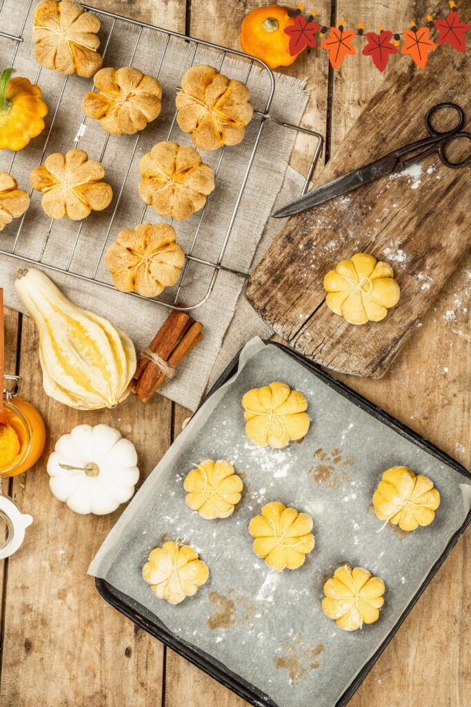 Thanksgiving Pumpkin Cookies