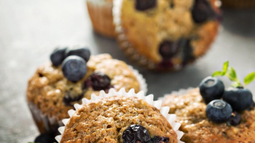 Blueberry Banana Muffins