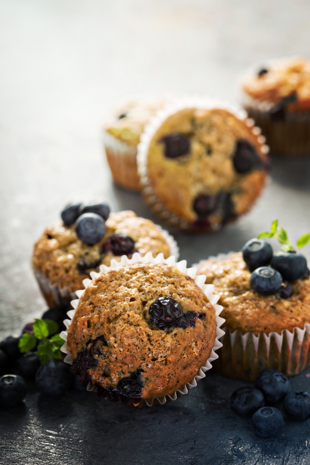 Blueberry Banana Muffins