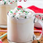 Christmas White Hot Chocolate