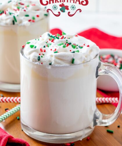 Christmas White Hot Chocolate