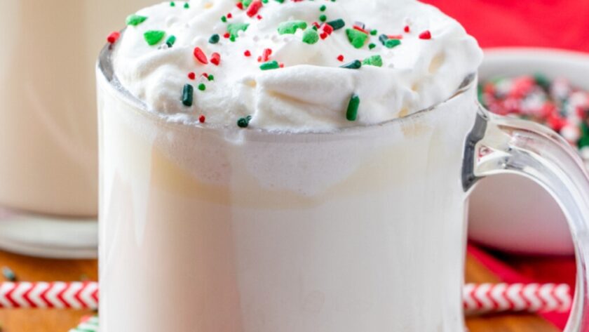 Christmas White Hot Chocolate