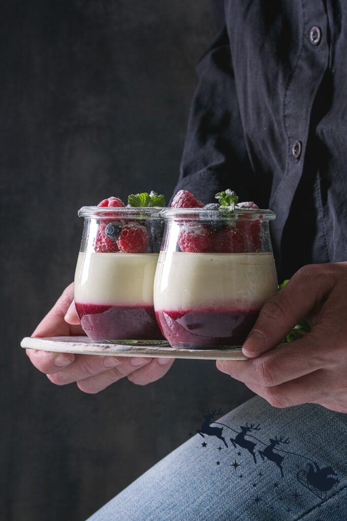 Christmas Panna Cotta