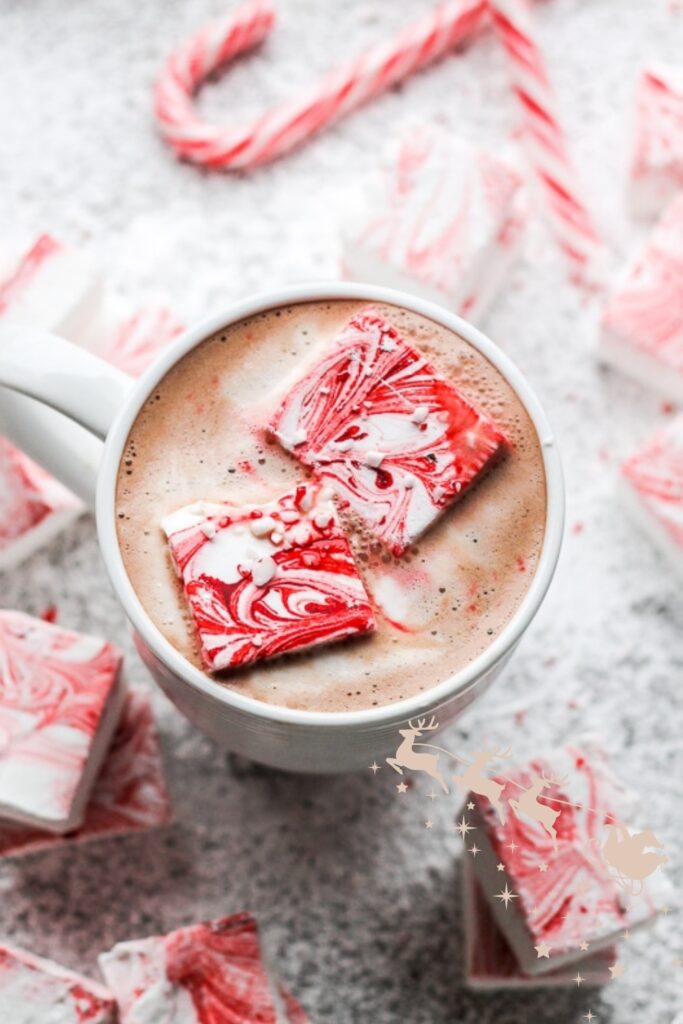 Christmas Peppermint Marshmallows