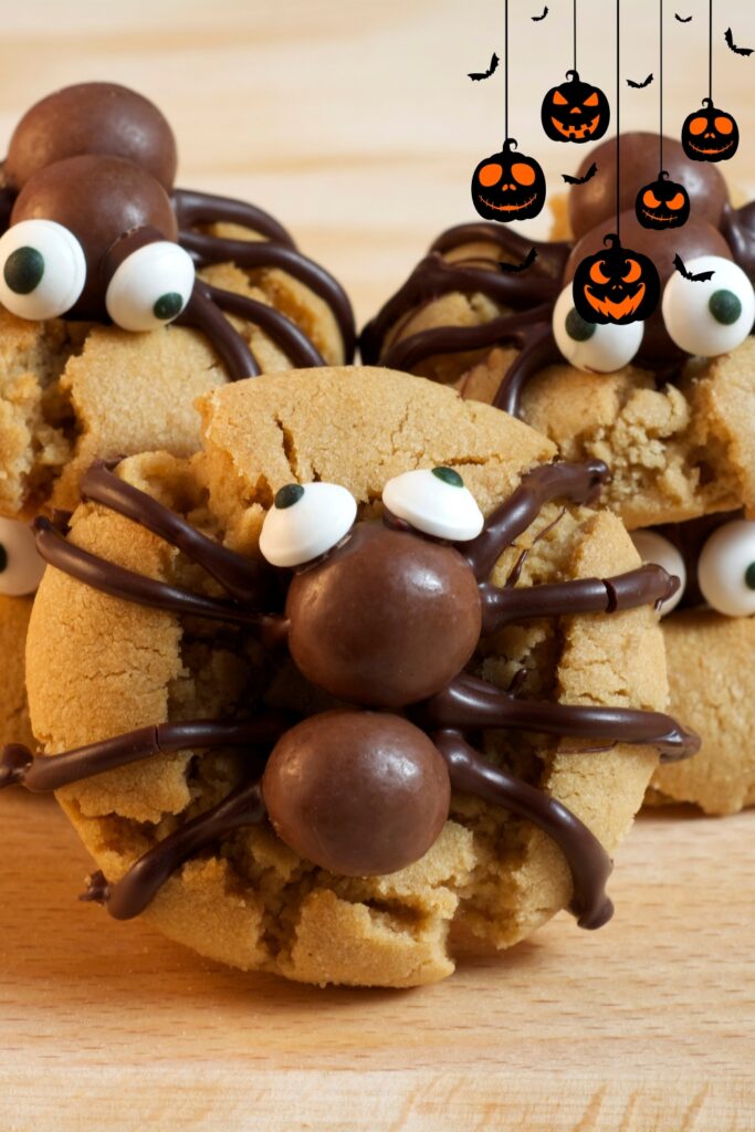 Halloween Spider Cookies