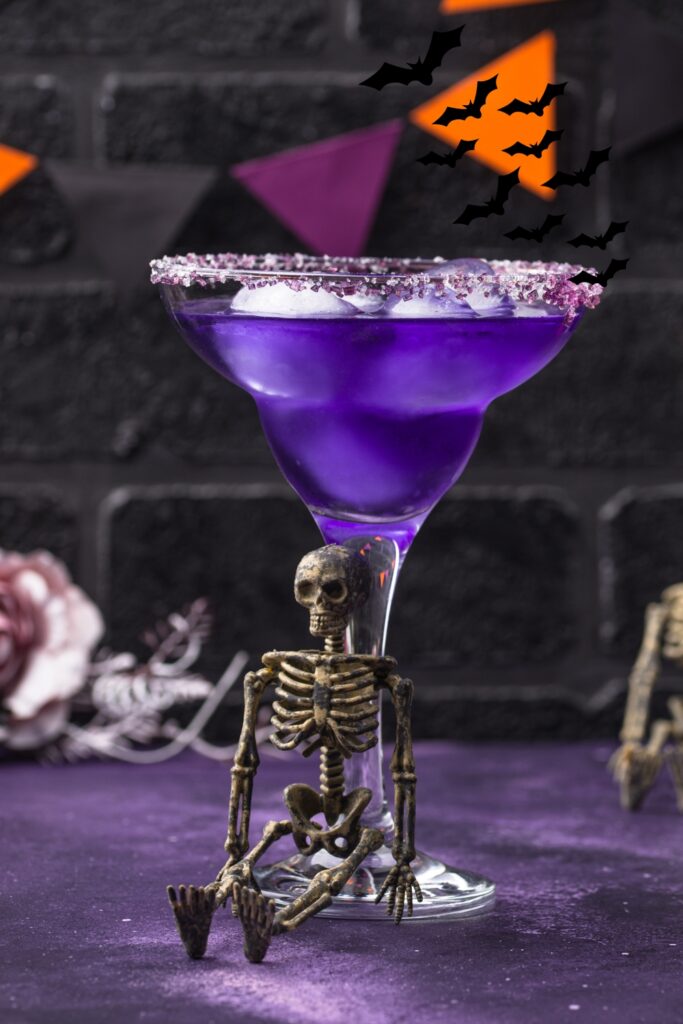 Halloween Purple Margarita 