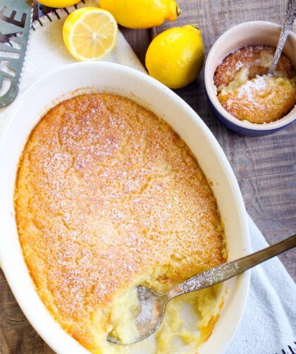 Baked Lemon Pudding