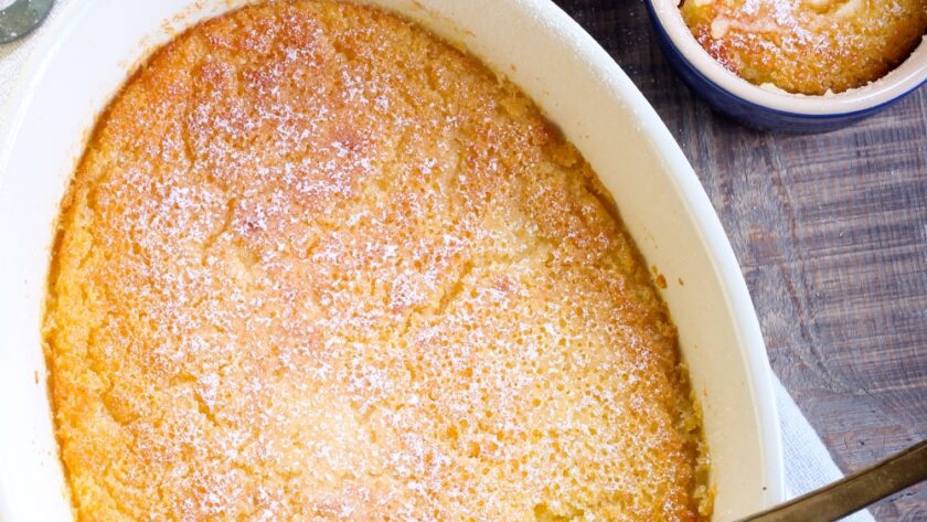 Baked Lemon Pudding