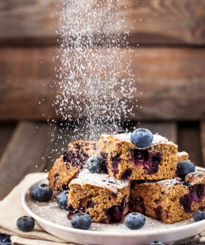 Old-Fashioned Blueberry Coffee Cake