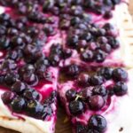 Blueberry Dessert Pizza