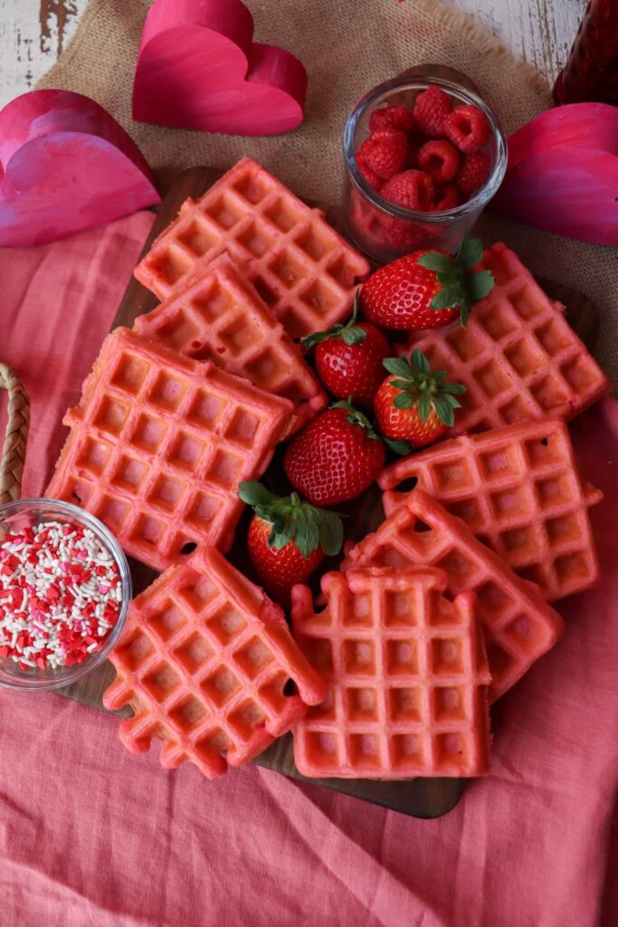 Strawberry Waffles Recipe