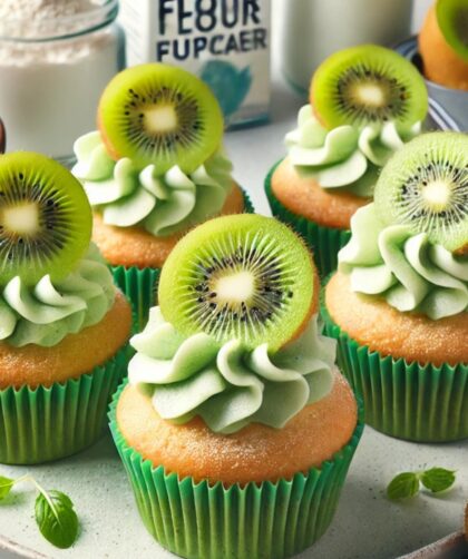 Kiwi Cupcakes Recipe