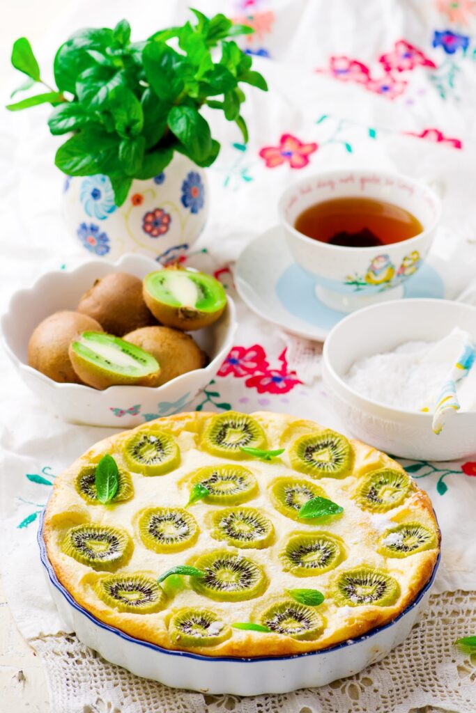 Upside Down Kiwi Cake Recipe