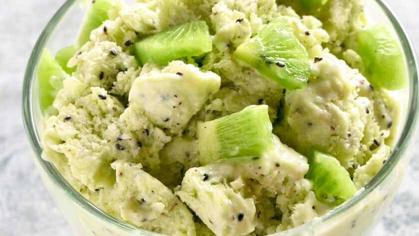 Homemade Kiwi Ice Cream Recipe