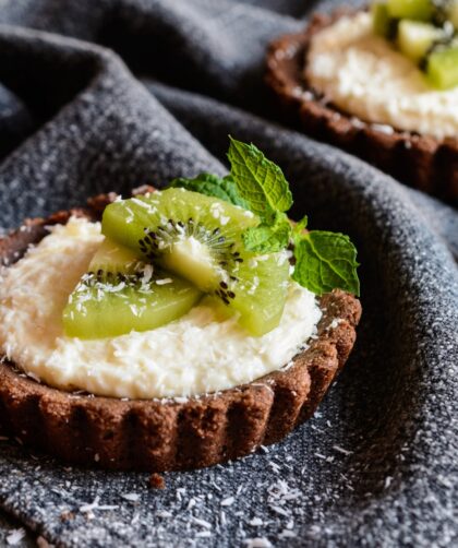 Chocolate Kiwi Tartlets Recipe